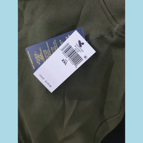 NWT Men's Polo Ralph Lauren Double-Knit Flight Jacket XXL Company Olive - Picture 12 of 14